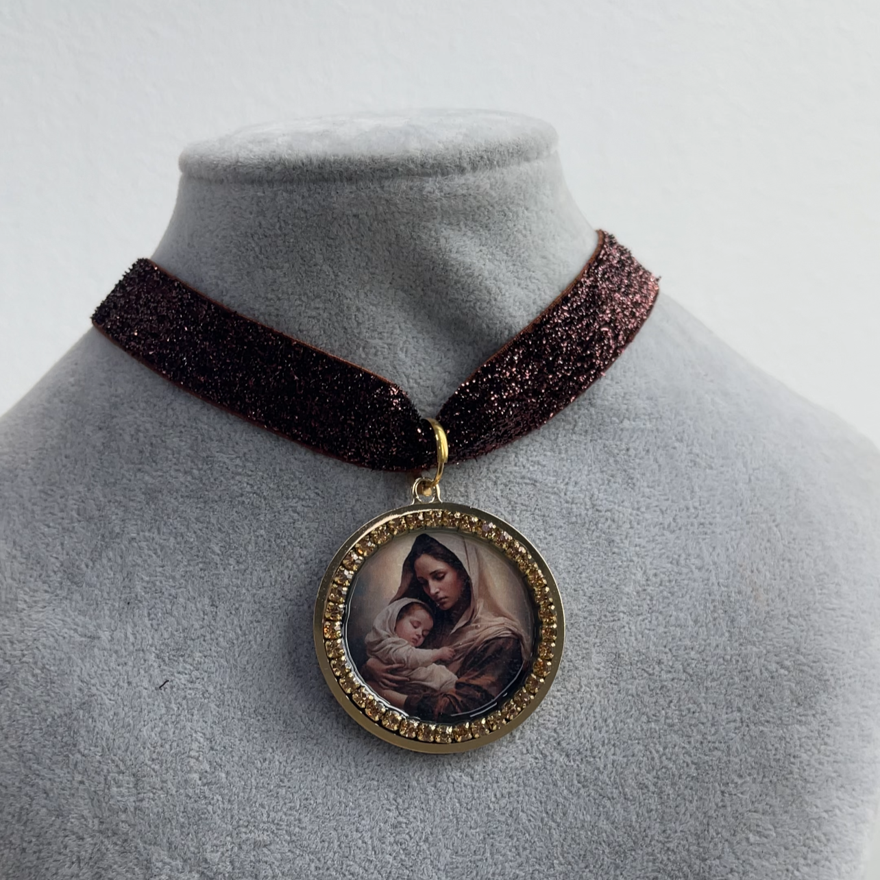 Colgante Madonna con Niño