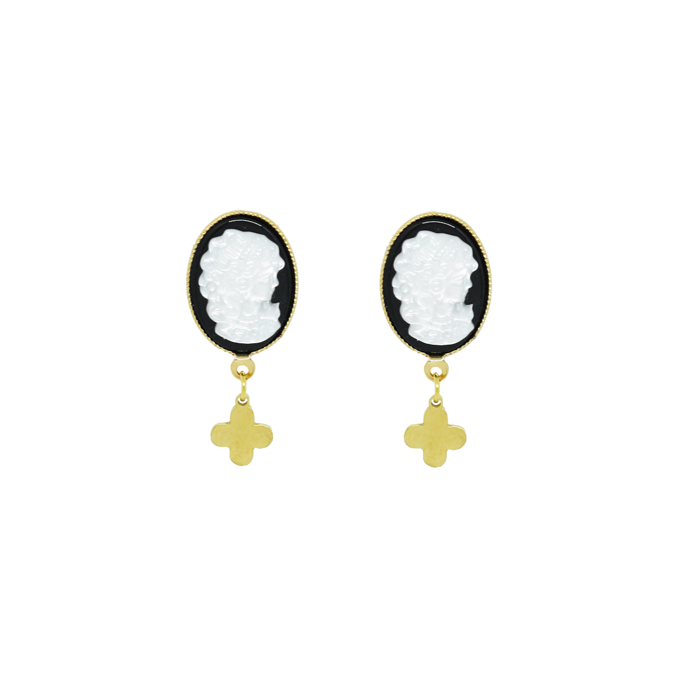 Pendientes Cameo