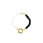 Pulsera Mix Perlas Black