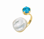 Anillo Barroca AquaPeonia