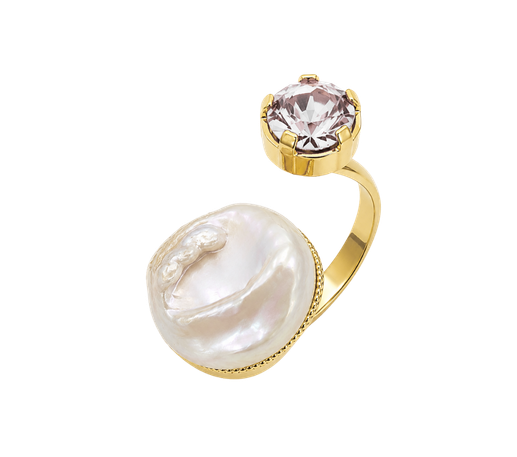 Baroque Gemelli Ring