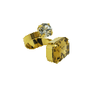 Anillo Gemelli con Cristal de Swarovski®