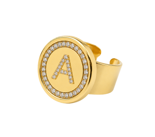 Mini Initial Ring (Personalization)