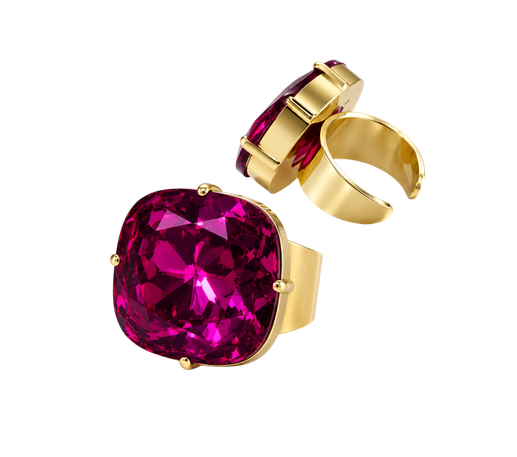 Anillo Troya Aqua Peonia