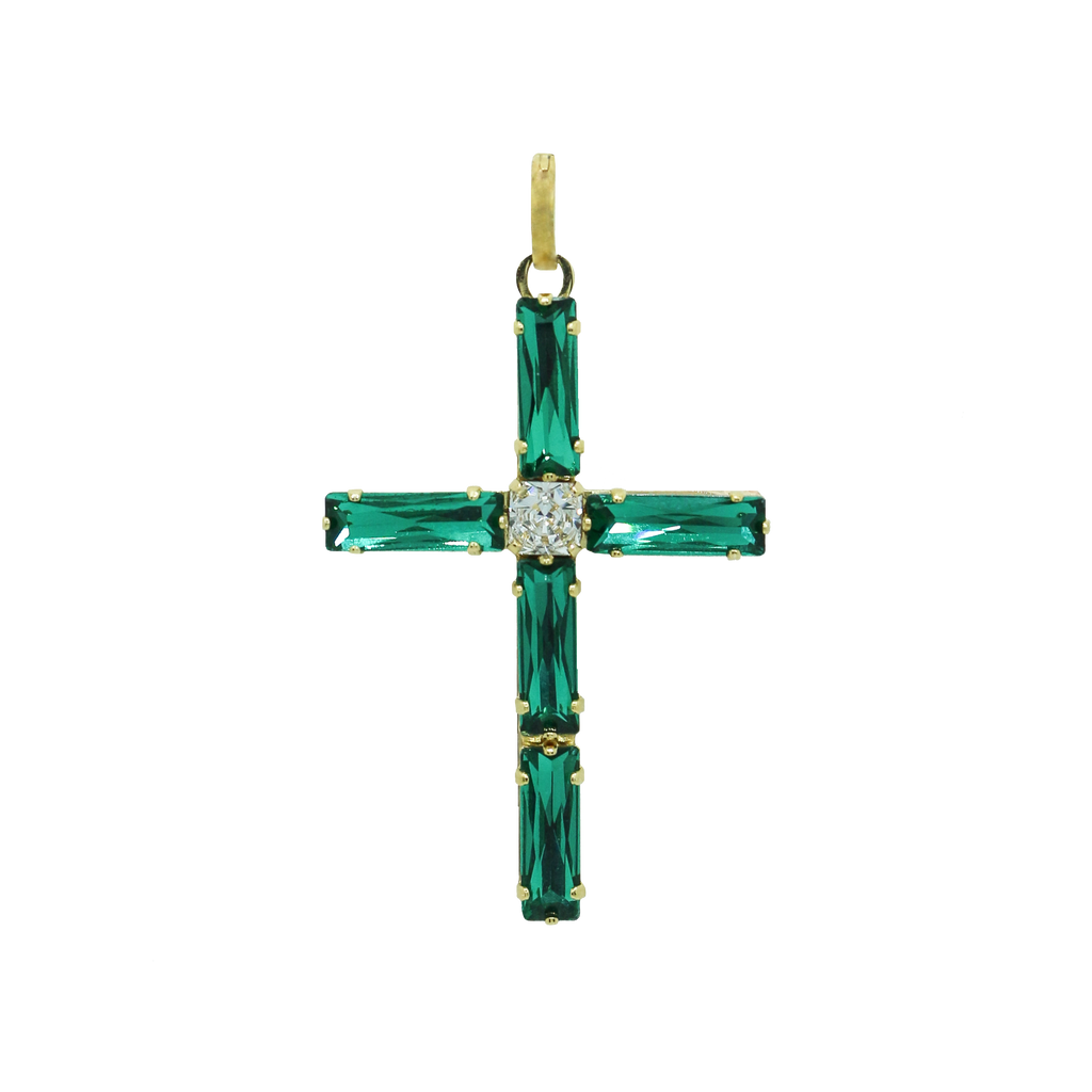 Cruz Art Deco Cristal de Swarovski®