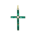 Cruz Art Deco Cristal de Swarovski®