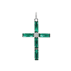 Cruz Art Deco Cristal de Swarovski®