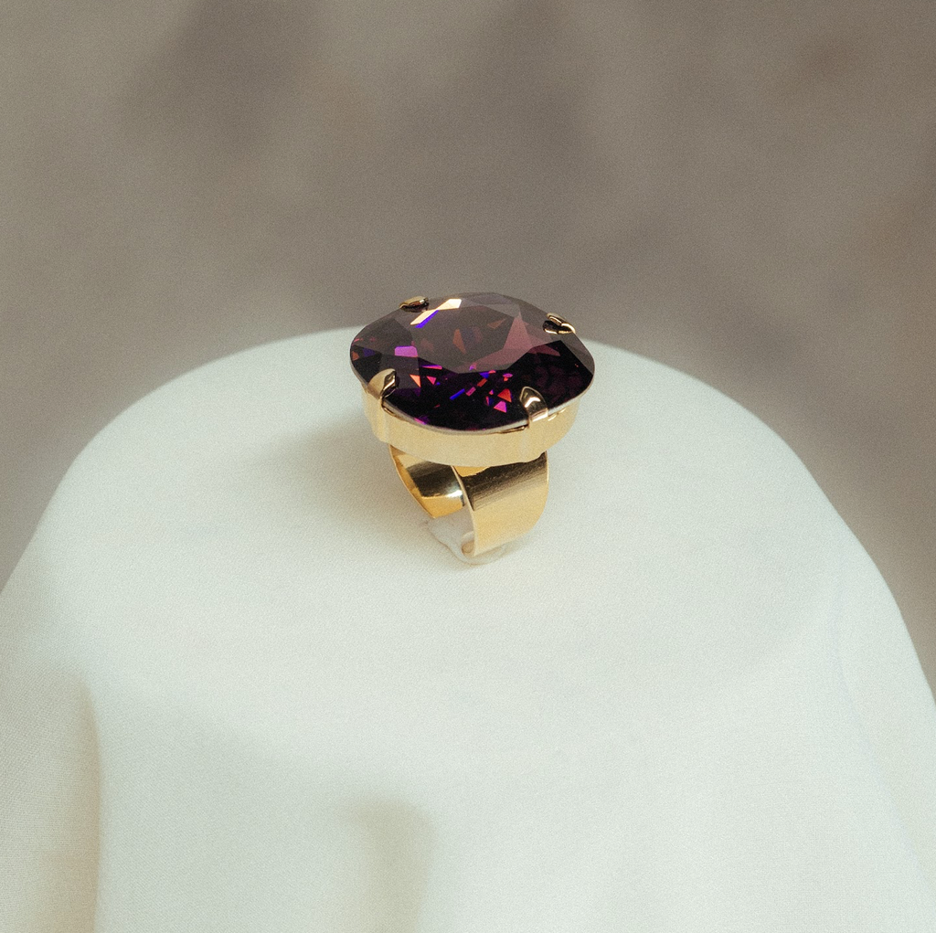 Troya Swarovski® Crystal Ring