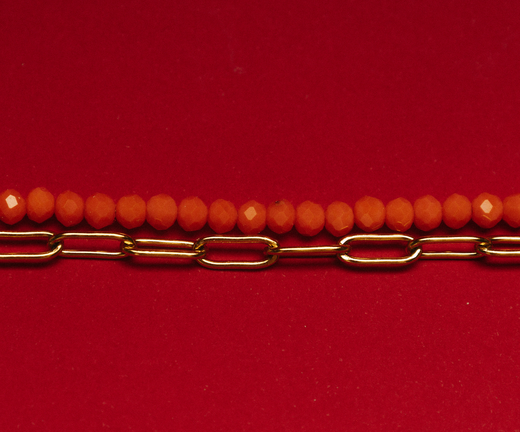 Collar Maxifacetado