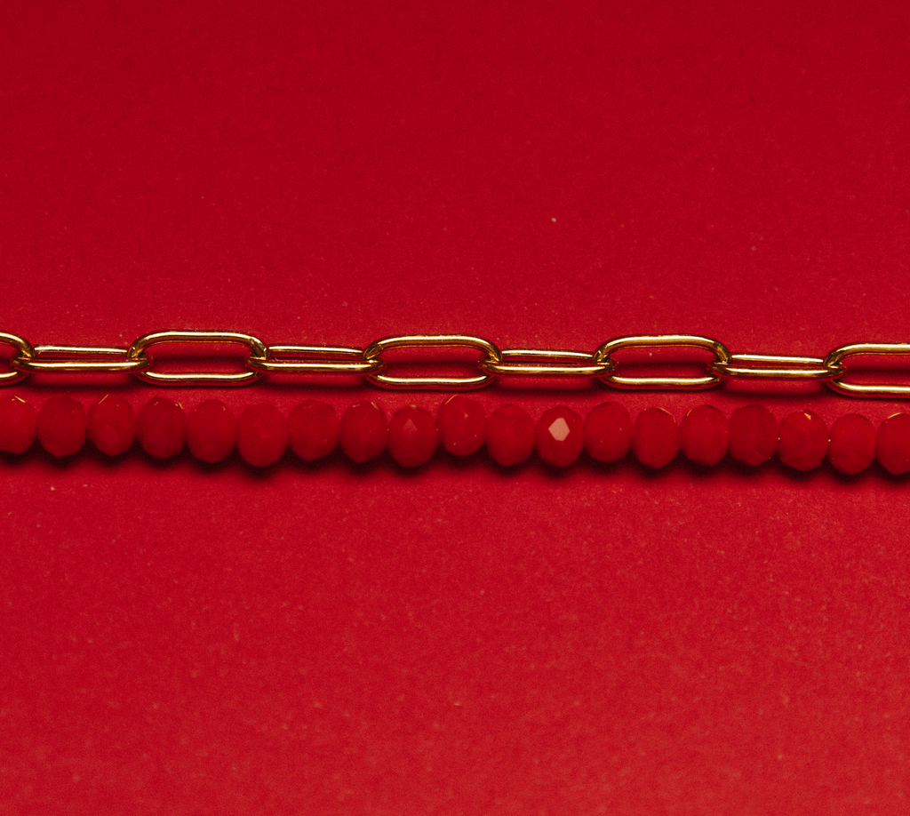 Collar Maxifacetado