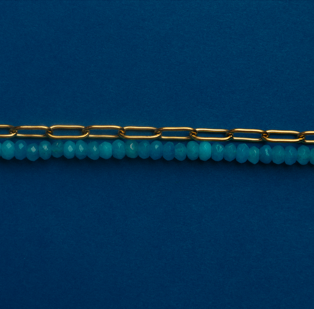 Collar Maxifacetado