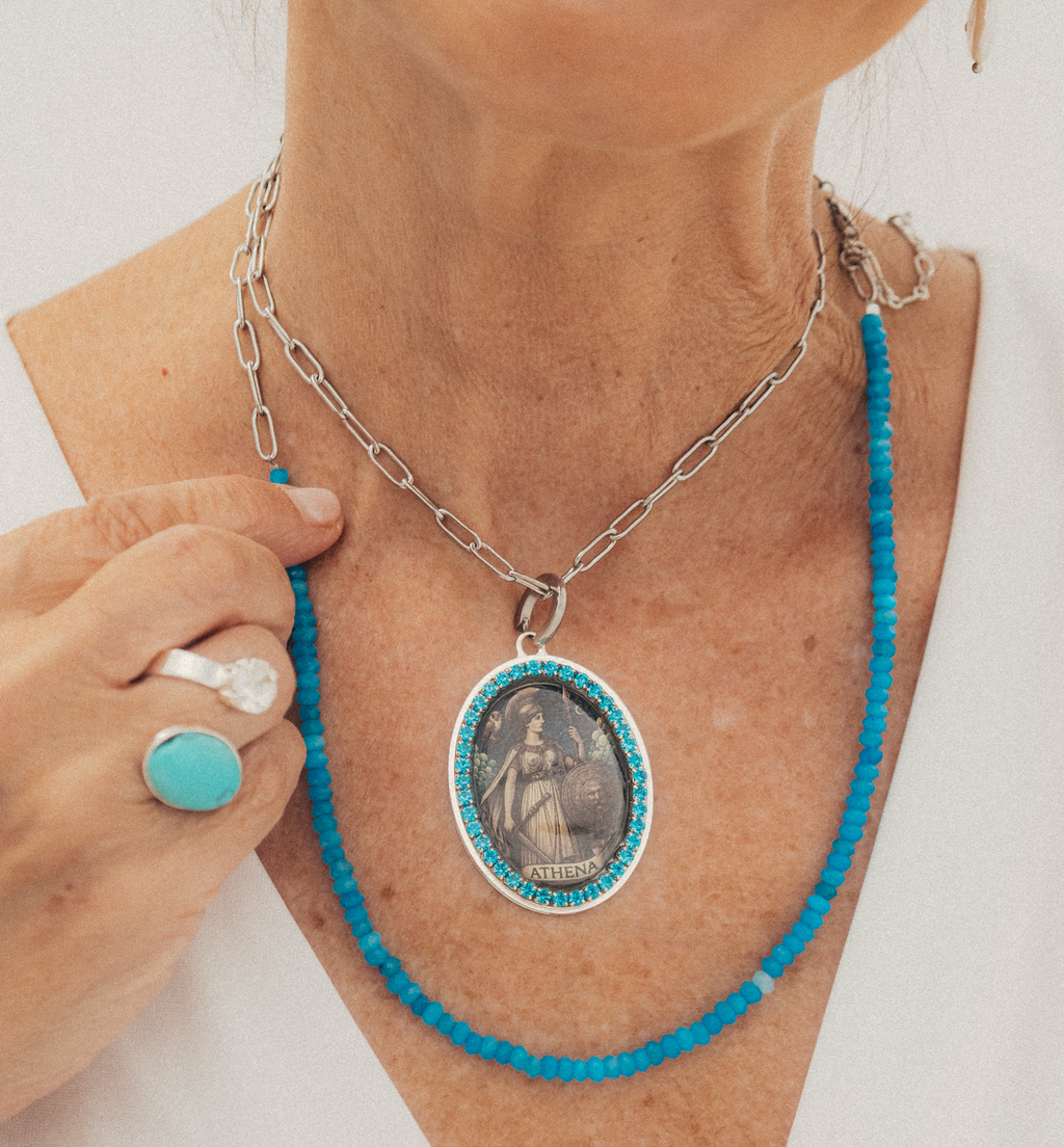 Collar Maxifacetado