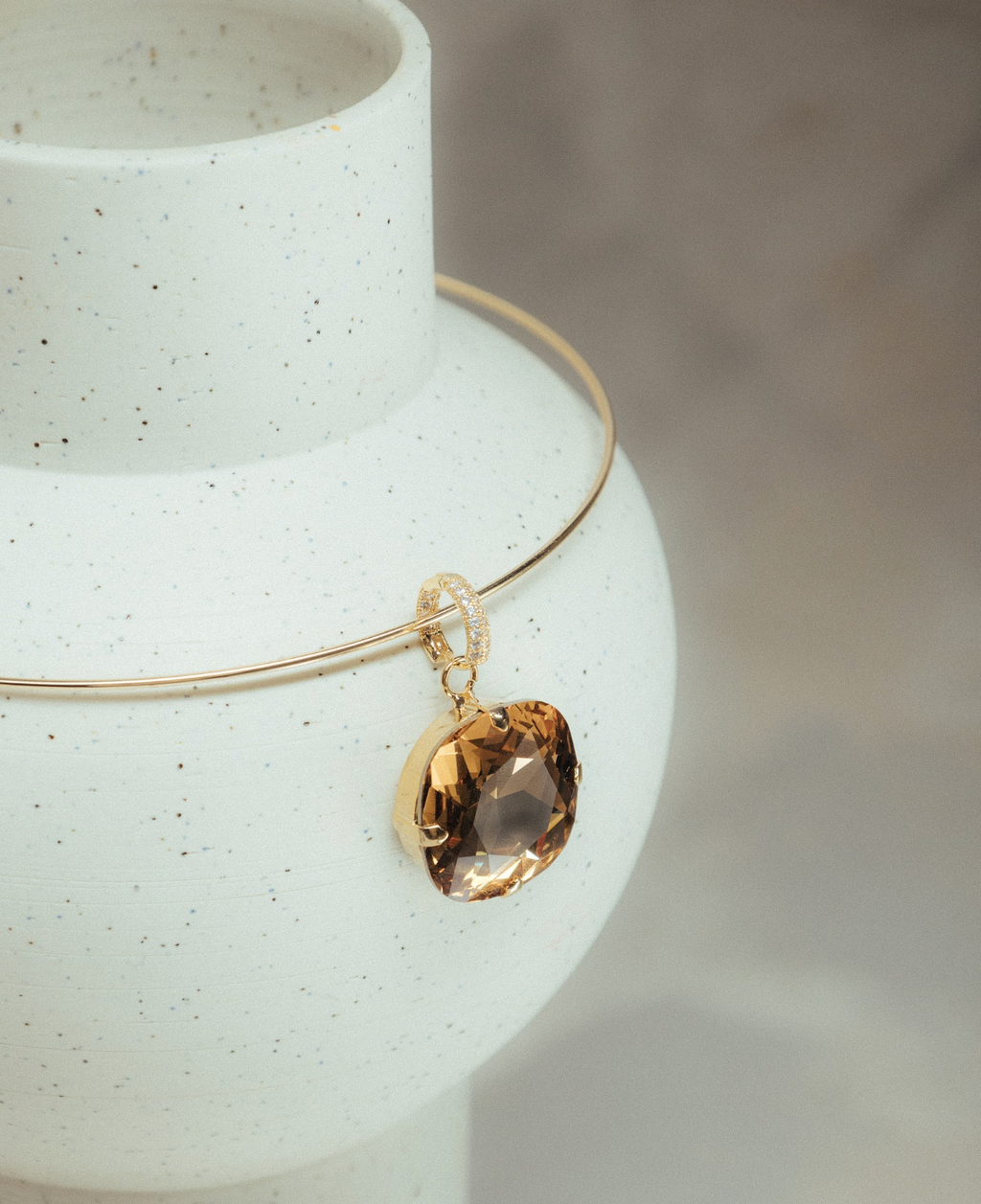 Troya Swarovski® Crystal Pendant