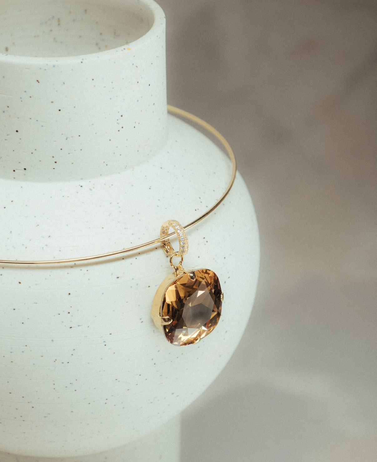 Troya Swarovski® Crystal Pendant