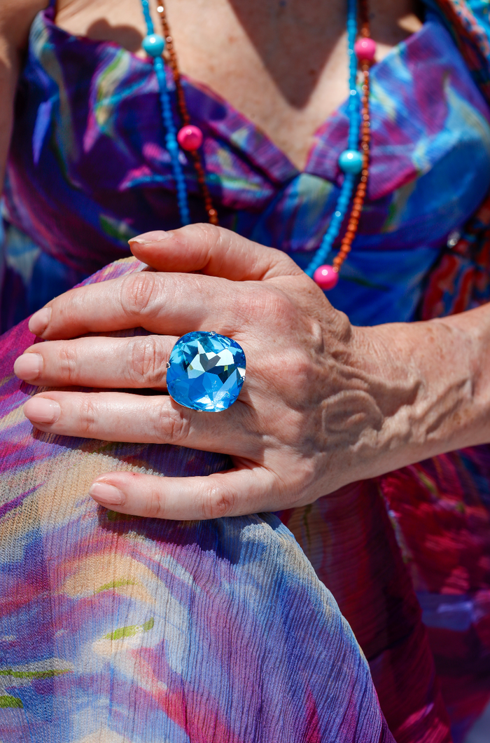 Troya Swarovski® Crystal Ring