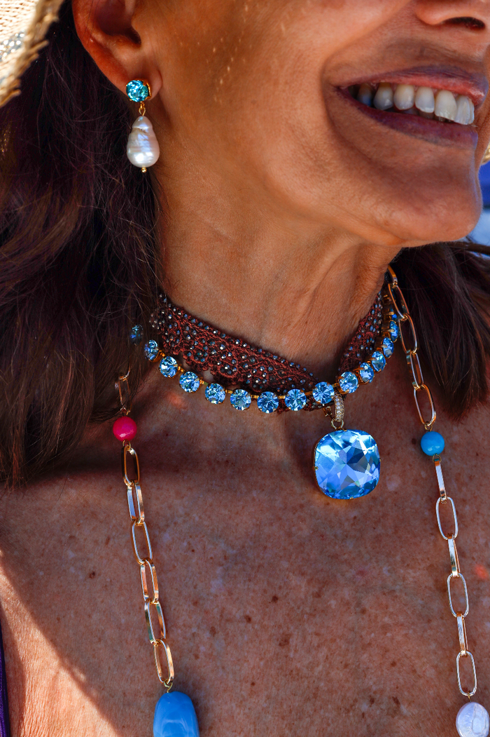 Troya Swarovski® Crystal Pendant