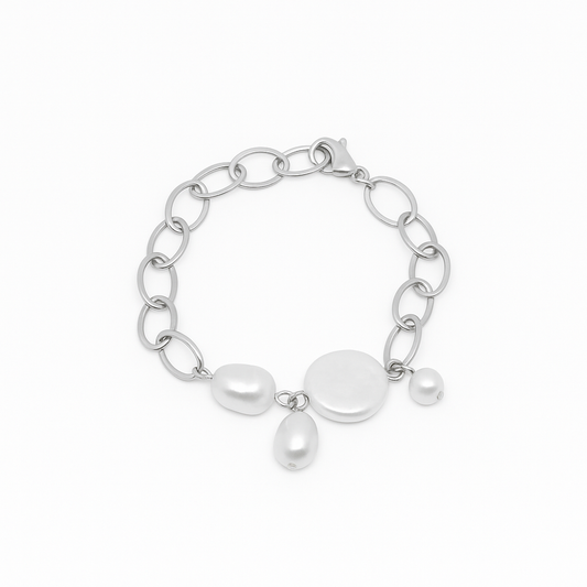 Pulsera Naxos Plateada