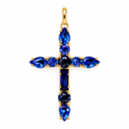 Cruz Gaudí con Cristal de Swarovski®