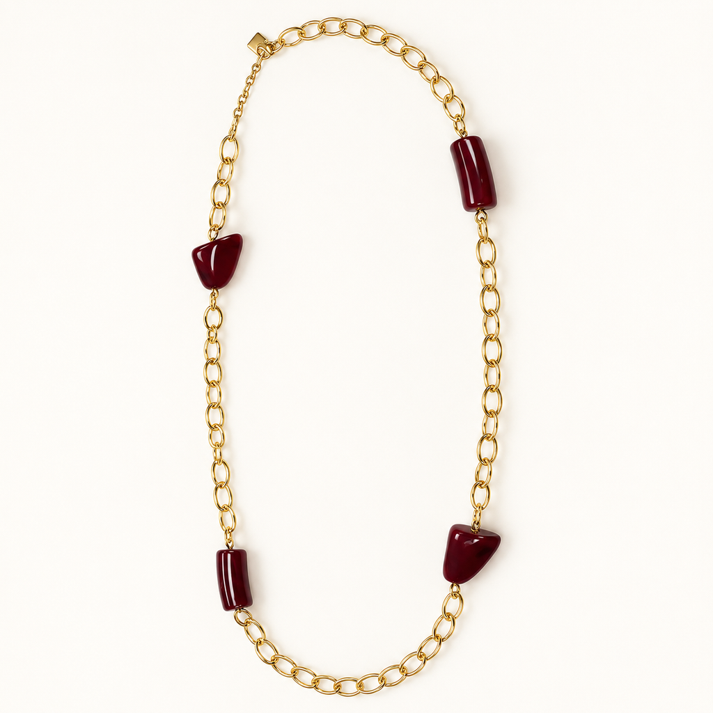 Collar Natura con Cadena