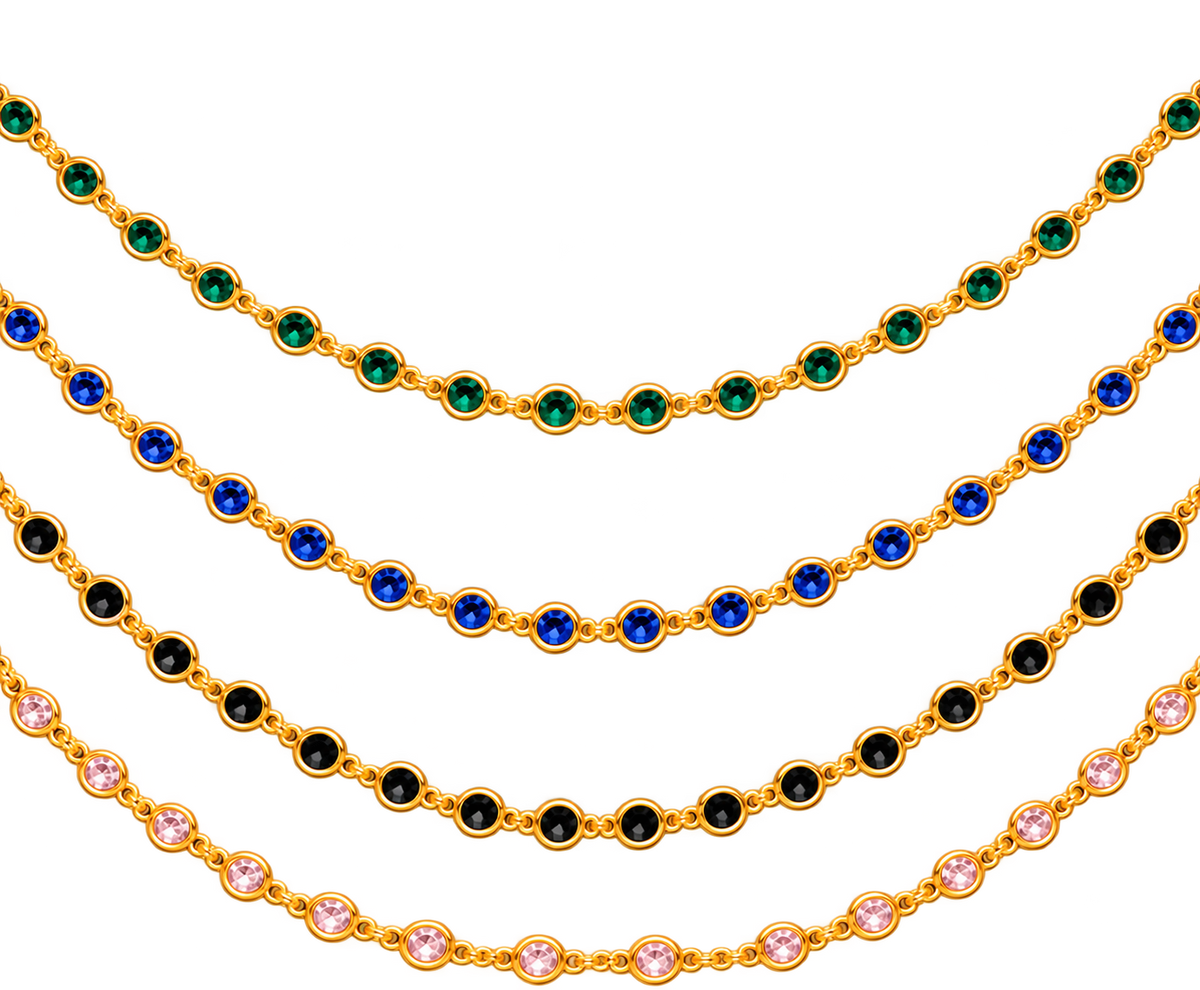 Colorful Crystal Necklace
