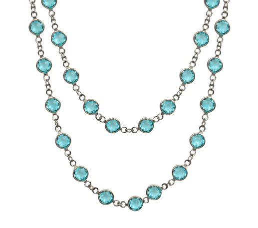 Cadena Cristales de Colores