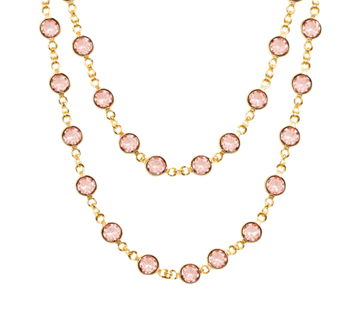 Cadena Cristales de Colores