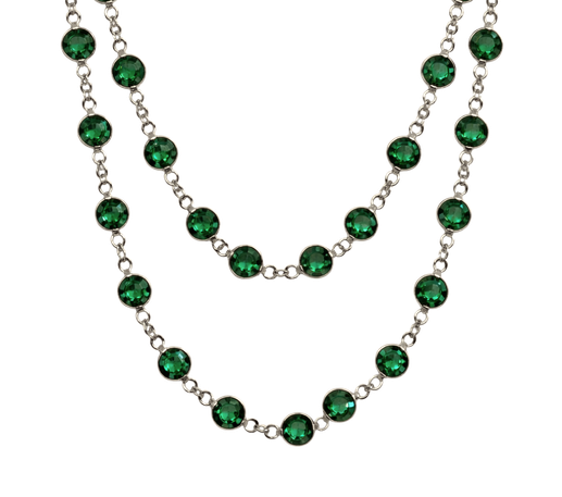 Cadena Cristales de Colores