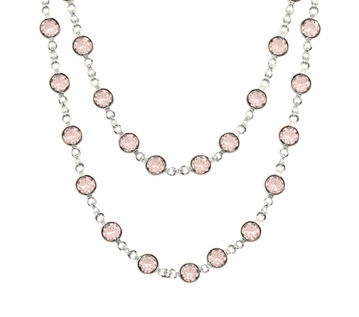 Cadena Cristales de Colores