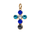 Cruz Multicolor con Cristal Swarovski®