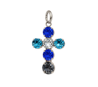 Cruz Multicolor con Cristal Swarovski®