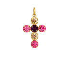 Cruz Multicolor con Cristal Swarovski®
