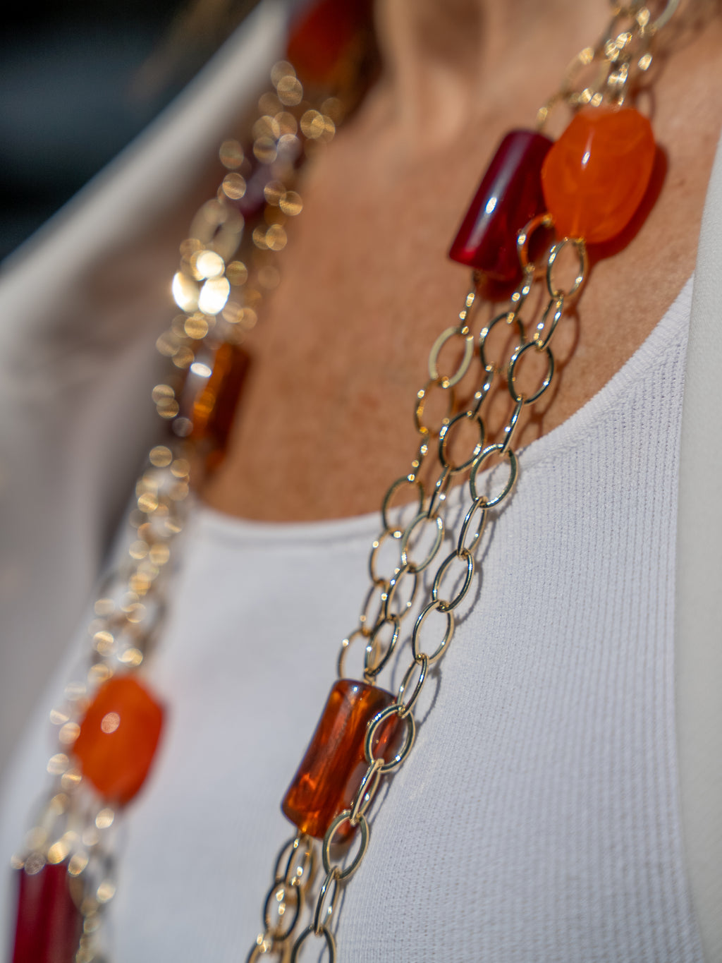 Collar Natura con Cadena