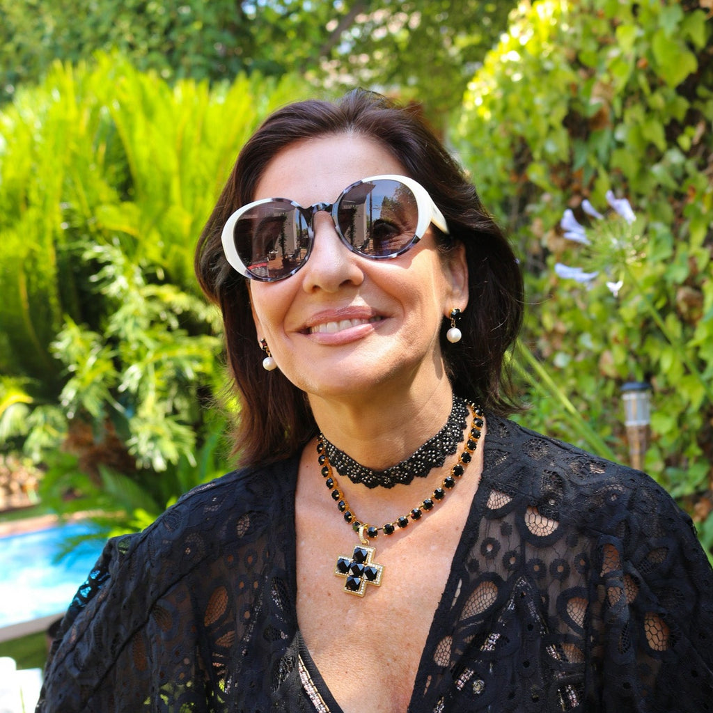 Cruz Afrodita Cristal de Swarovski®