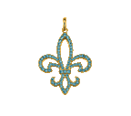 Fleur-de-lis Pendant