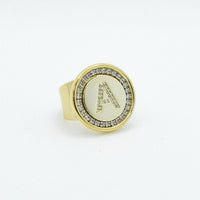 Anillo Mini Inicial (Personalización)