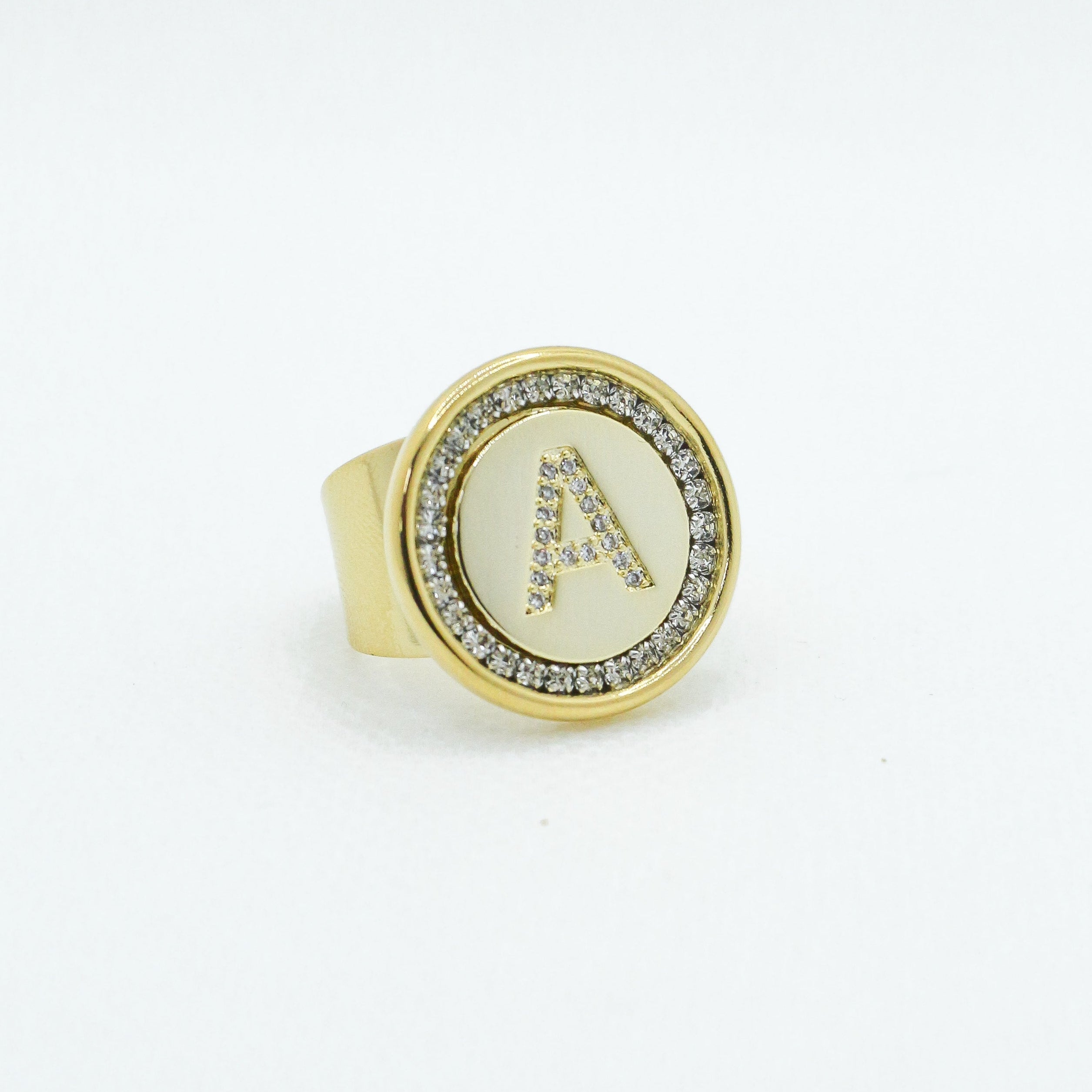 Anillo Mini Inicial (Personalización)