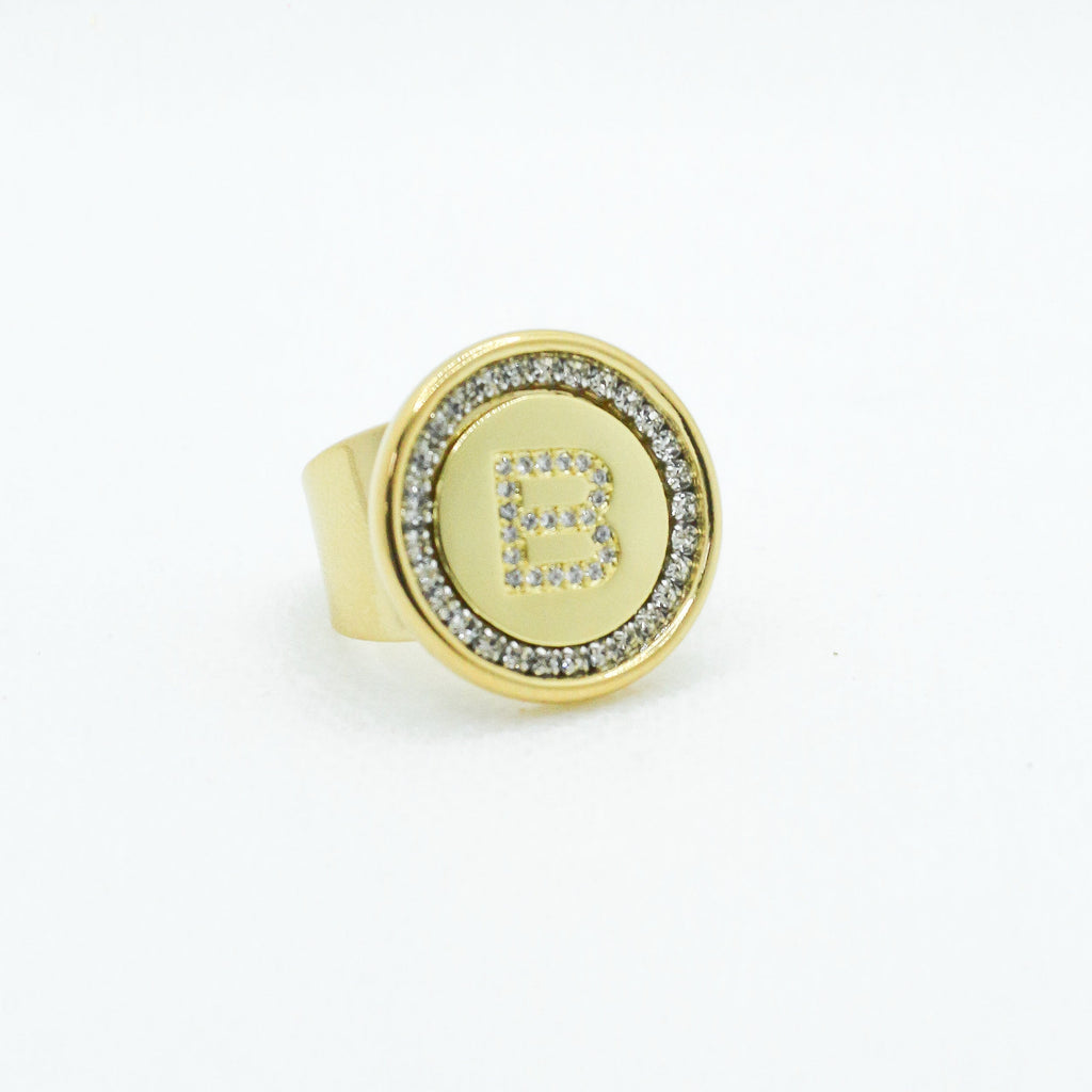 Anillo Mini Inicial (Personalización)