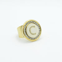 Anillo Mini Inicial (Personalización)