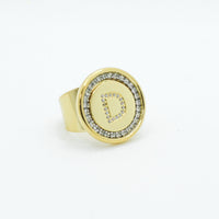 Anillo Mini Inicial (Personalización)