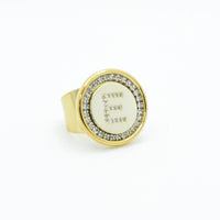 Anillo Mini Inicial (Personalización)