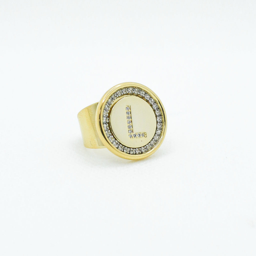 Anillo Mini Inicial (Personalización)