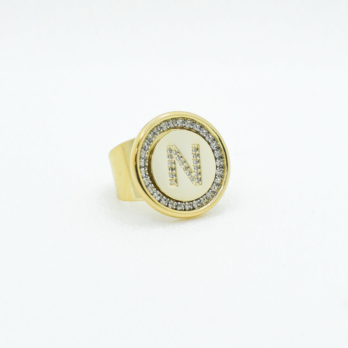 Anillo Mini Inicial (Personalización)