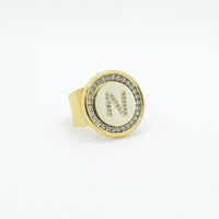 Anillo Mini Inicial (Personalización)