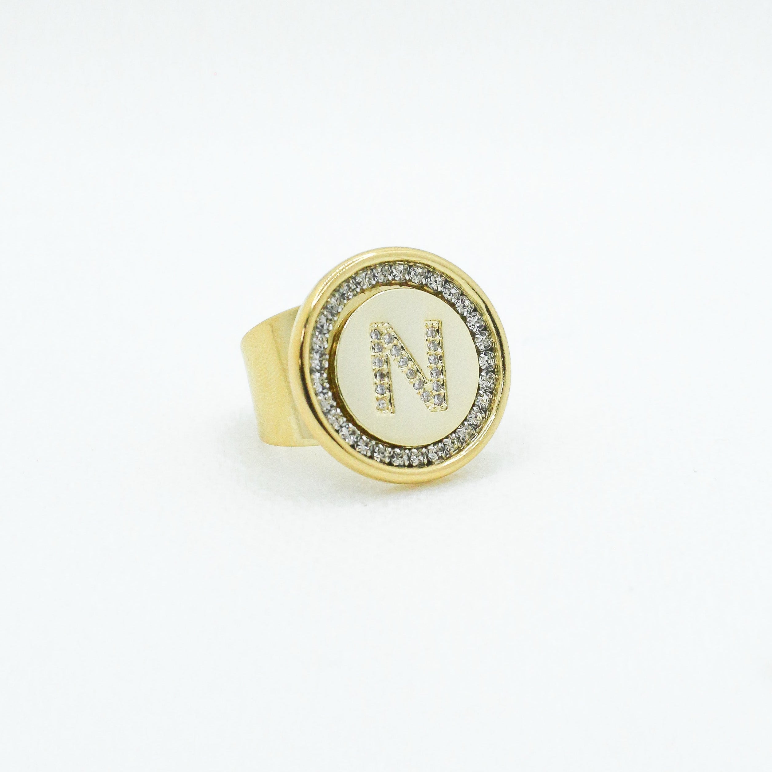 Anillo Mini Inicial (Personalización)