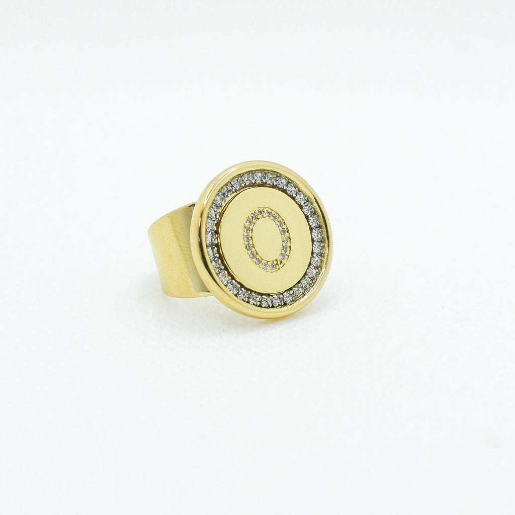 Anillo Mini Inicial (Personalización)