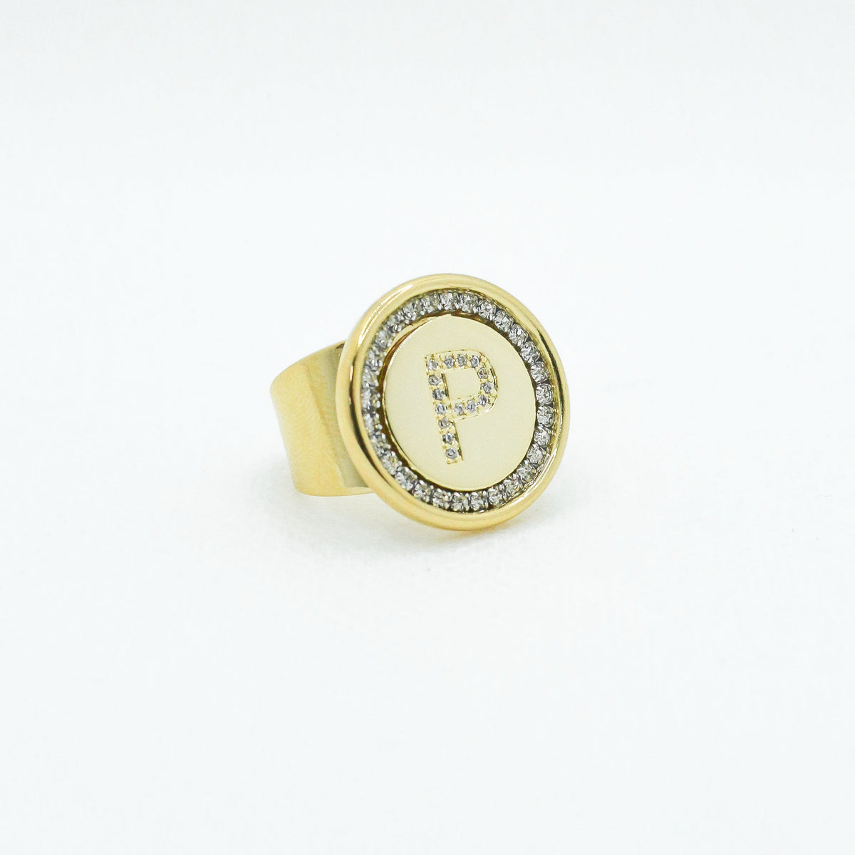 Anillo Mini Inicial (Personalización)