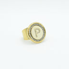 Anillo Mini Inicial (Personalización)