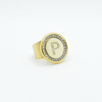 Anillo Mini Inicial (Personalización)