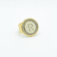 Anillo Mini Inicial (Personalización)