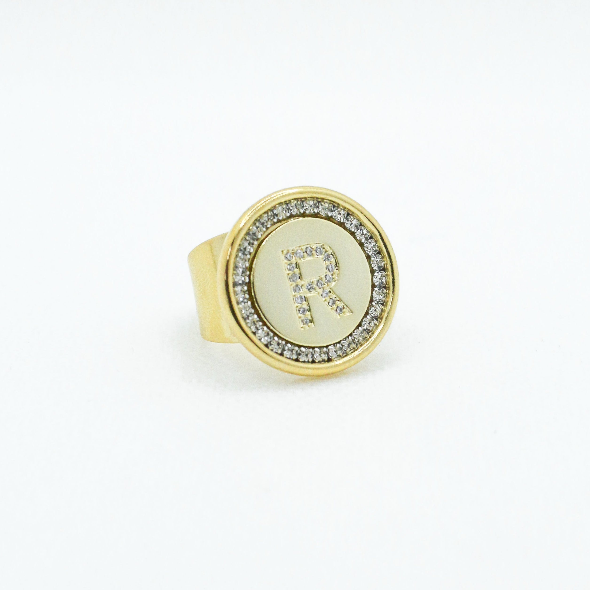 Anillo Mini Inicial (Personalización)